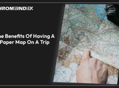the benefits of having a paper map on a trip