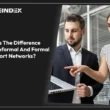 what Is the difference between informal and formal support networks in australia