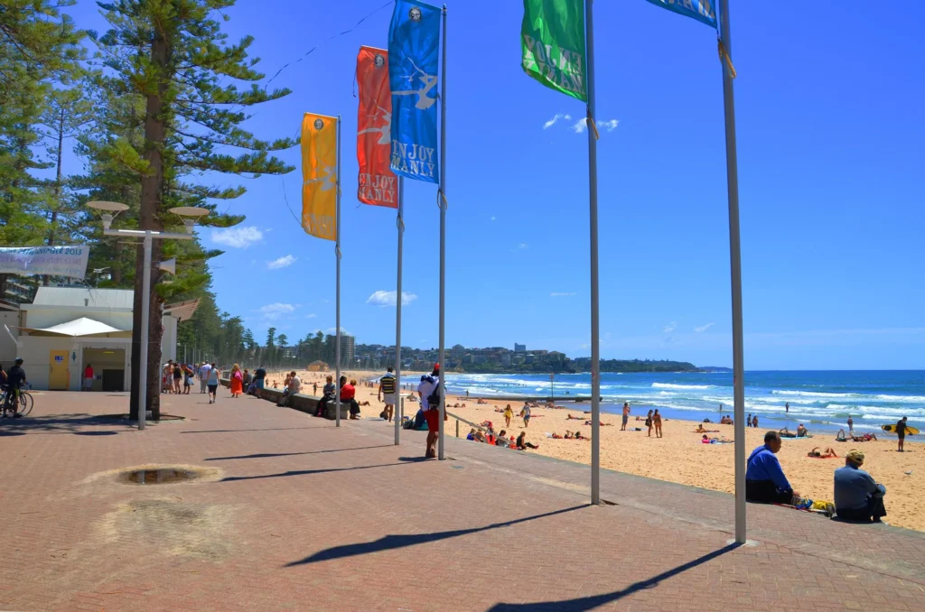 Relax at Manly Beach and the Corso